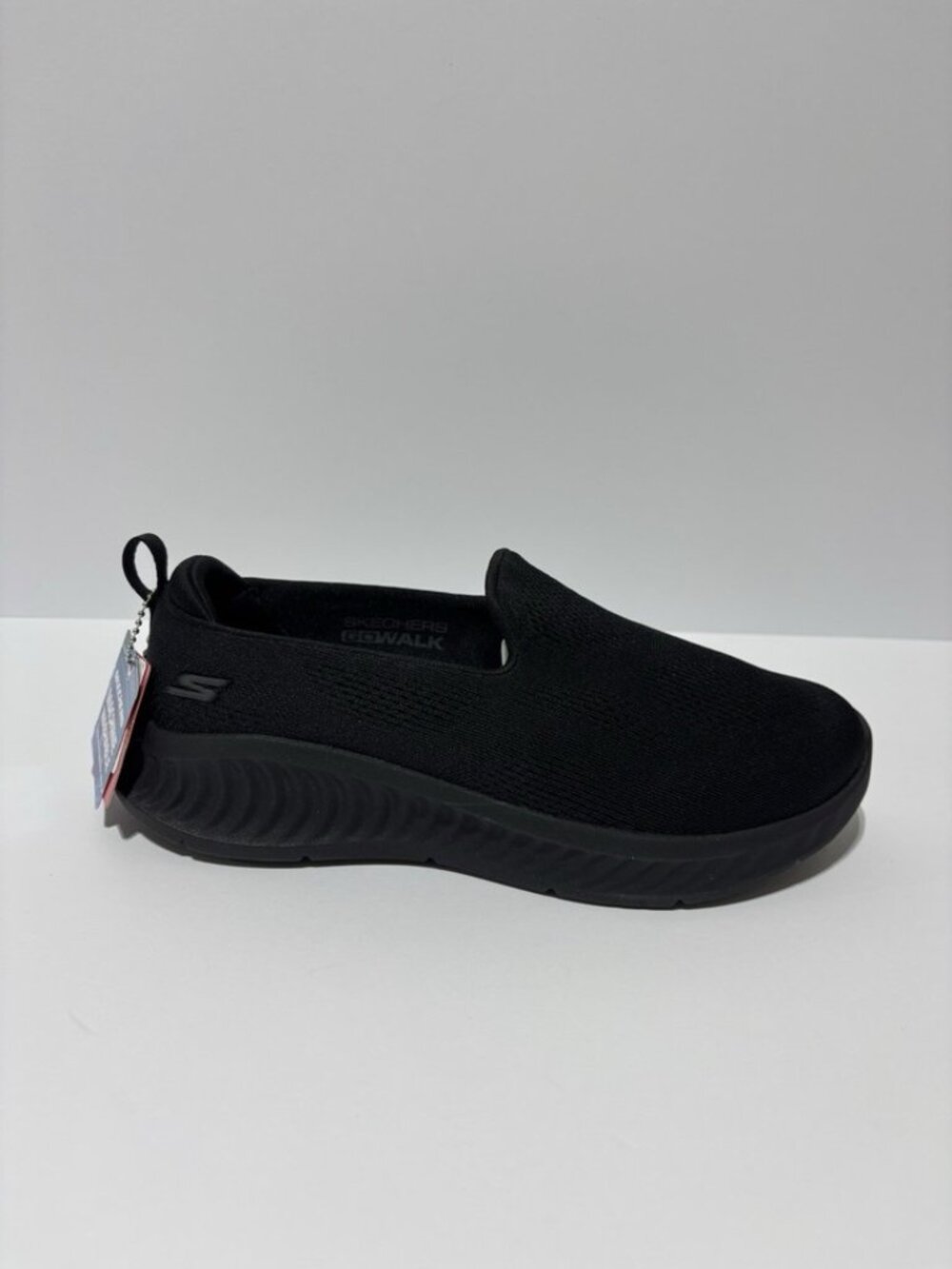 Skechers Women’s Go Walk Now - Eliana Black Slip-On Shoes, Size 7.5 M